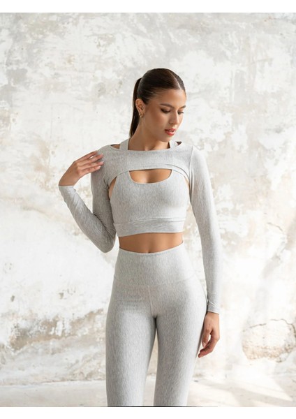 Gri Breeze Spor Bolero