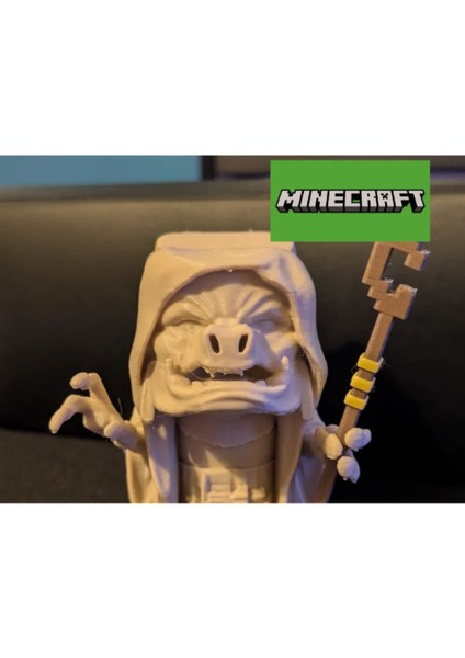 Minecraft Movie Malgosha Figürü - Özgün Tasarım 3D Baskı