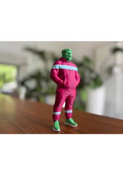 Hulk Sokak Stili Figür – Modern Tasarım