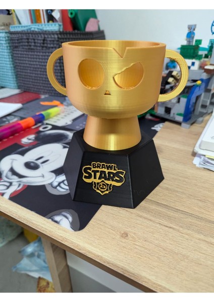Brawl Stars Trophy – 3D Baskı Koleksiyonluk Kupa