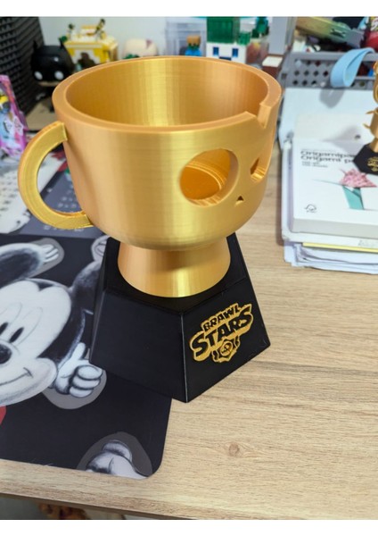 Brawl Stars Trophy – 3D Baskı Koleksiyonluk Kupa