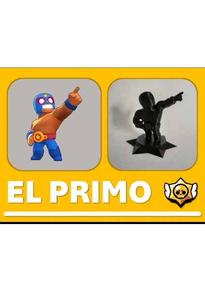 El Primo Figür - Brawl Stars Tutkunları Için Efsanevi Bir Parça!