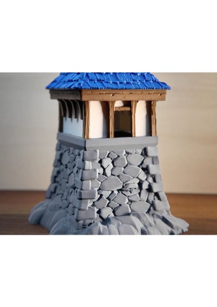 Orta Çağ Taş Kule Kalemlik – Tower Penholder