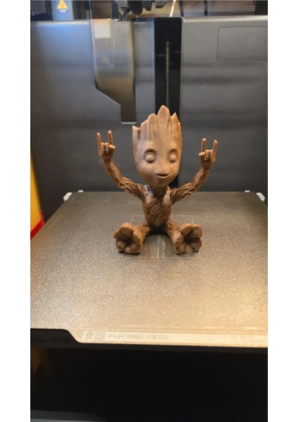 Grut Kaya Figürü - Özgün Tasarım 3D Baskı