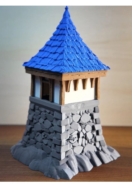 Orta Çağ Taş Kule Kalemlik – Tower Penholder modelleri