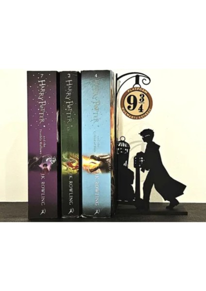 Harry Potter & Platform 9¾ Kitap Tutucu – Dekoratif Stand