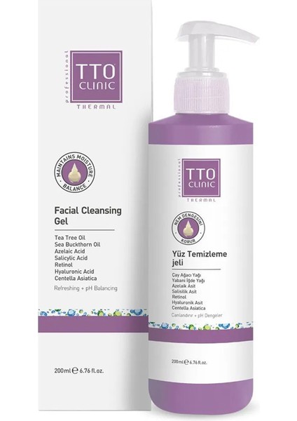 Clinic Yüz Temizleme Jeli 200 ml