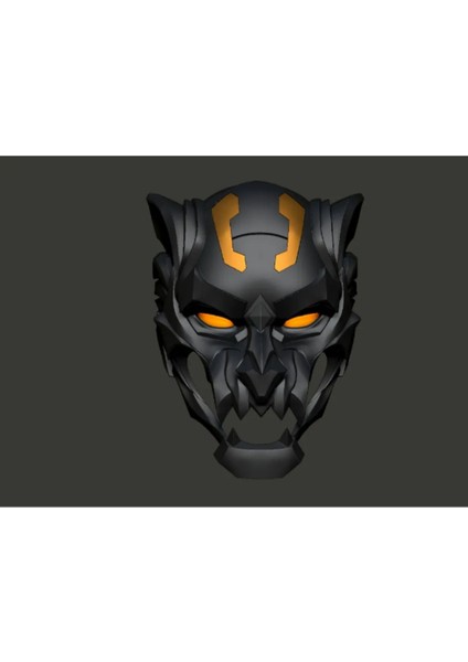Dire Wolf Exodus Maske – 3D Baskı Koleksiyon Aksesuarı
