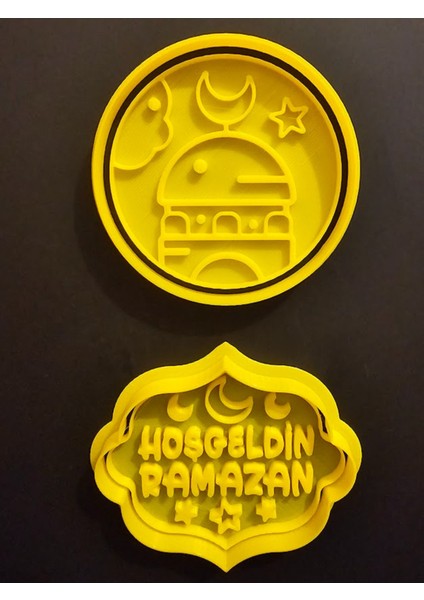 Ramazan Temalı Kurabiye Kalıpları – 3D Baskı Özel Tasarım