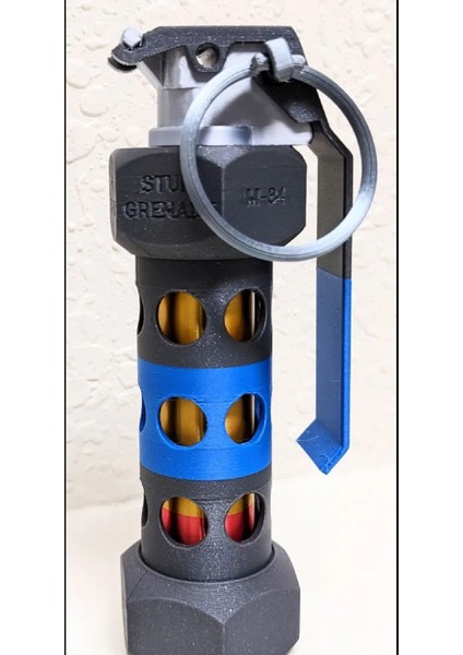 Cs M84 Flashbang Stun Grenade With Flying Handle “oyun Stratejilerini Gerçek Hayata Taşı!”mi