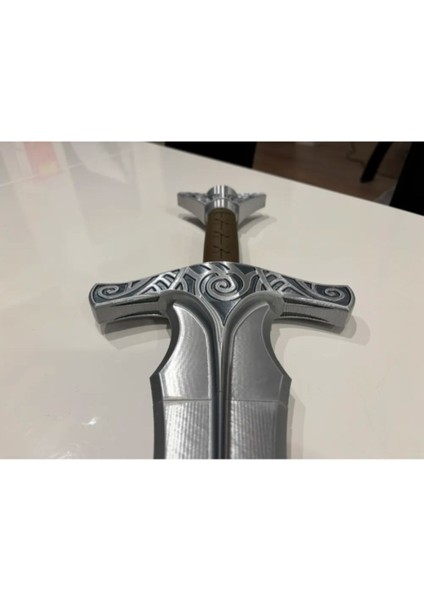 Skyrim Çelik Kılıç – 3D Baskı Koleksiyon Modeli