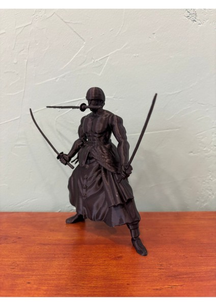 Roronoa Zoro – 3 Kılıç Stili Figür (One Piece) – 3D Baskı