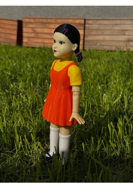 Bebek Figürü - Dekoratif Sert Plastik (30 Cm)
