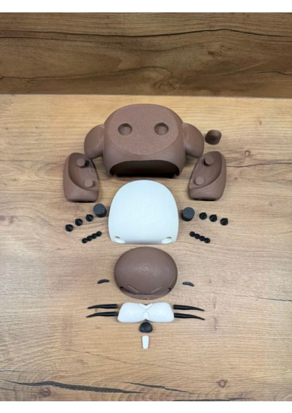 Topi Köstebek Figürü – Çok Parçalı 3D Model