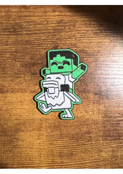 Chicken Jockey Anahtarlık Minecraft Dünyasından Eğlenceli Bir Parça!