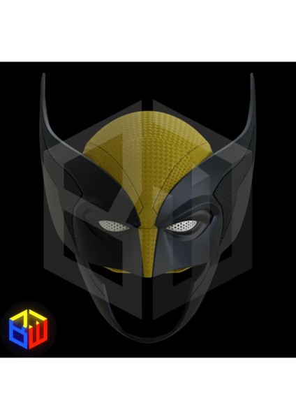 Wolverine Dokulu Kask V3 - Özgün Tasarım 3D Baskı