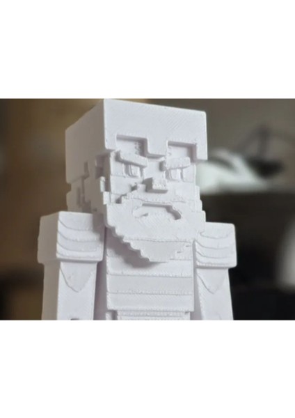 Minecraft Stili Jack Black Figürü