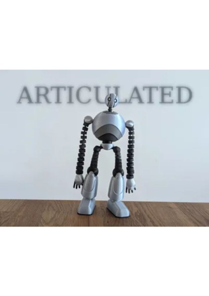 Hareketli Roz Figürü – The Wild Robot Filmi Temalı 3D Baskı