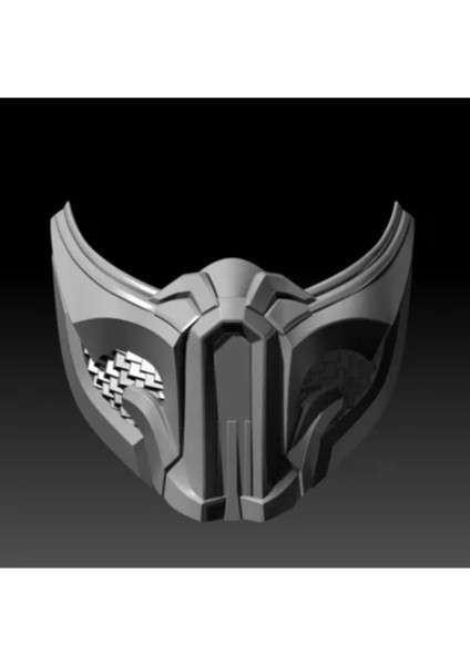 Sub Zero Maske – 3D Baskı Cosplay Aksesuarı