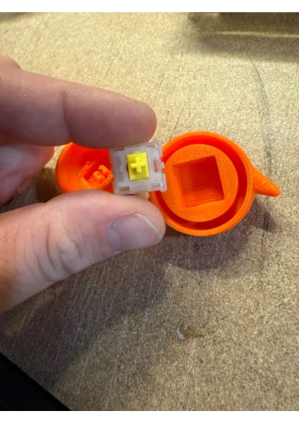 Baby Repo Bot Anahtarlık – Fidget Clicker 3D Baskı Oyuncak