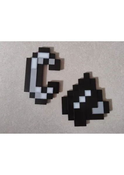 Minecraft Flint And Steel – Dekoratif 3D Model