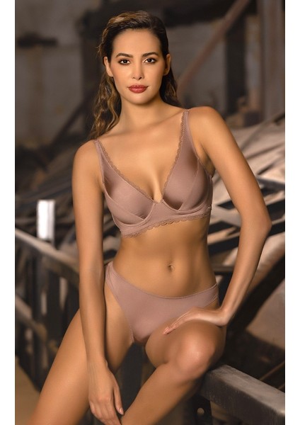 Giorgia Wire Bra, Vizon Konforlu ve Şık Sütyen