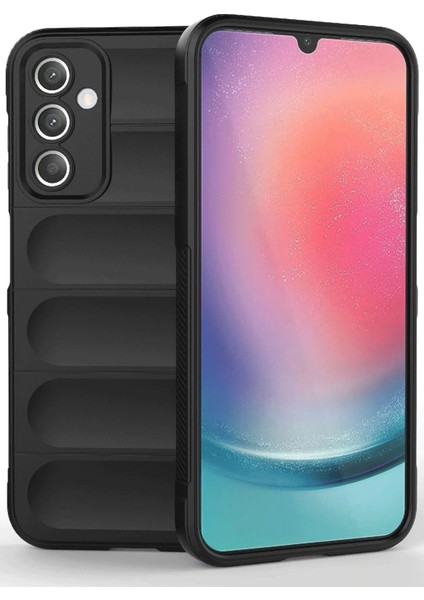 Samsung A36 Kılıf Optimum Silikon - Siyah Ferrg