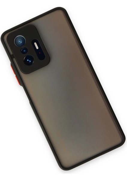 Xiaomi Mi 11T Pro Kılıf Montreal Silikon Kapak - Siyah Ferrg modelleri