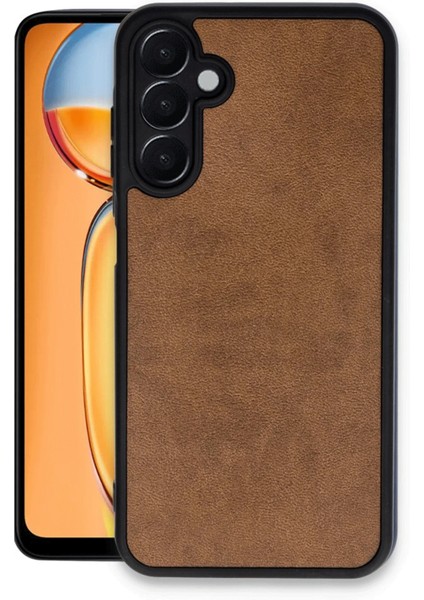 Samsung Galaxy A36 Kılıf Aras Deri Kapak - Taba Ferrg
