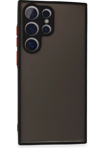 Samsung Galaxy S24 Ultra Kılıf Montreal Silikon Kapak - Siyah Ferrg