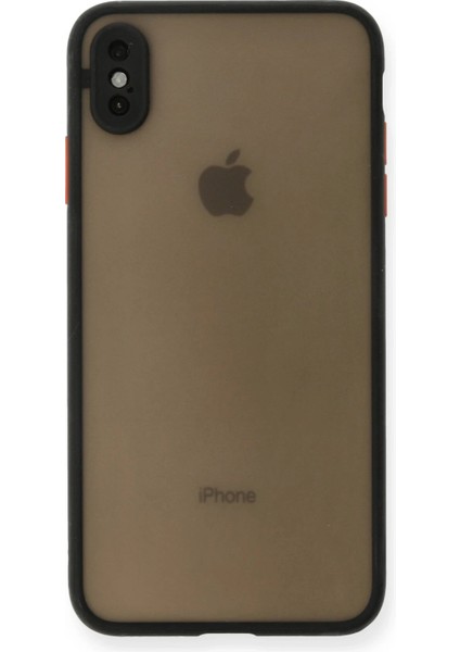 Apple iPhone x Kılıf Montreal Silikon Kapak - Siyah Ferrg