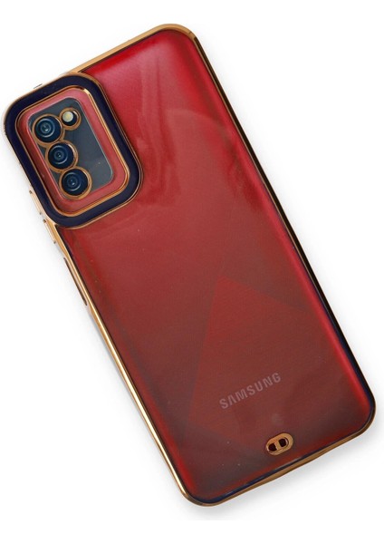 Samsung Galaxy A03S Kılıf Liva Lens Silikon - Mavi Ferrg modelleri