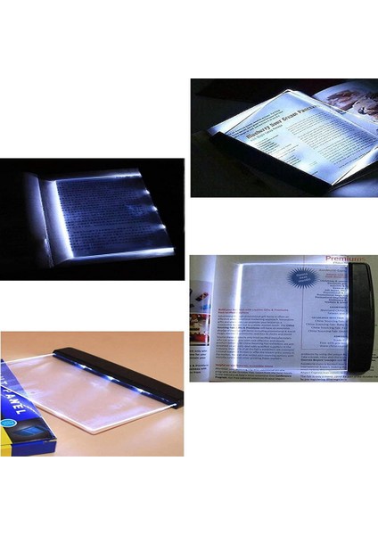 Büro Ev Ofis Yazlık Için LED Panel Kitap Okuma Lambası