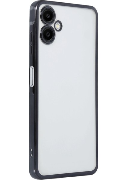 Samsung Galaxy A06 Kılıf Razer Lensli Silikon - Siyah Ferrg