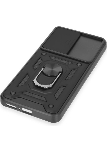 Xiaomi Mi 12T Pro Kılıf Pars Lens Yüzüklü Silikon - Siyah Ferrg indirimleri