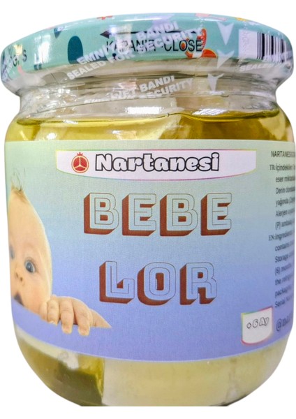 Zeytinyağlı Tuzsuz Bebek Loru 250 gr Tam Yağlı
