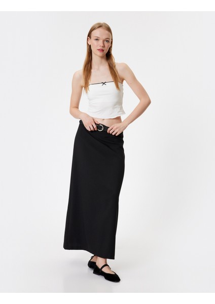 Yeni Sezon Crop Üst Fiyonk Detaylı Ip Askılı Slim Fit fiyatları