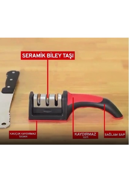 -Kurban Naylonu-Bıçak Bileyici (Eldiven, Buzdolabı Poşeti, Et Poşeti Hediye)