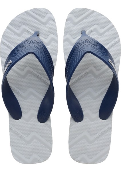 Beyaz Erkek Terlik Track Waves