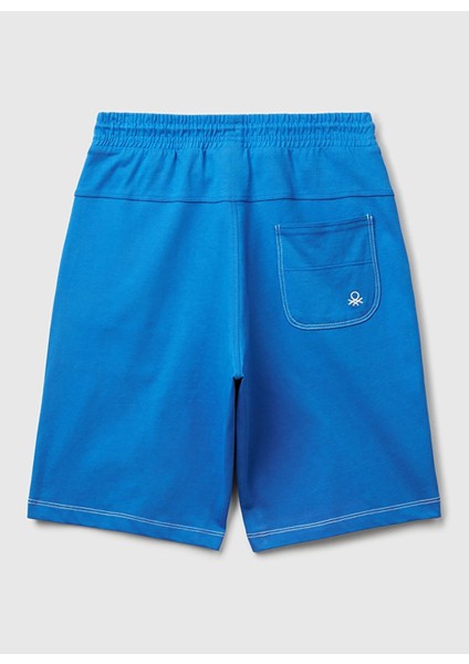 Normal Bel Regular Fit Saks Erkek Çocuk Şort 3BL0C903J