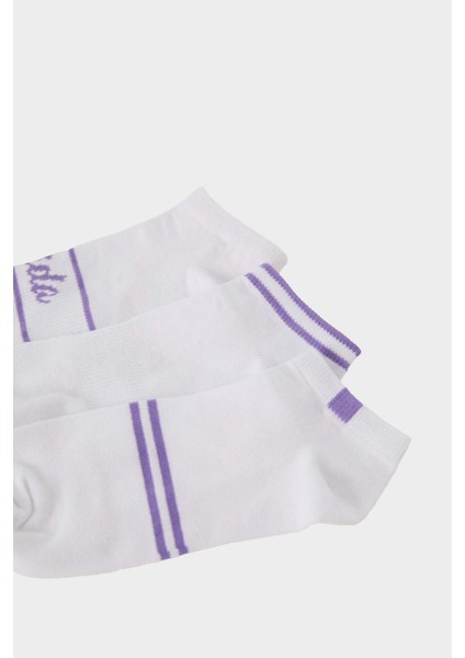 Kadın 3'lü Pamuklu Patik Çorap E2095AXNS indirimleri