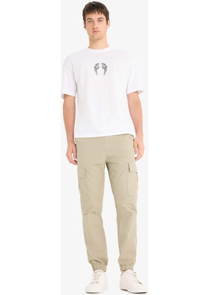 %100 Pamuk Regular Kargo Cepli Yazlık Jogger Paraşüt Pantolon E2181AX25SM fiyatları