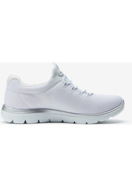 12980TK-WSL Summits Kadın Beyaz Sneaker Günlük Spor Ayakkabı fiyatları