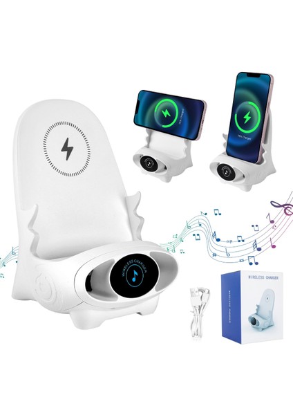 V8 Plus Wireless Şarjlı Telefon Stand