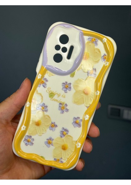 Xiaomi Redmi Note 10 Pro Uyumlu Kılıf Tasarımlı Desenli Kamera Korumalı Papatya Çiçek Renkli Silikon Kapak modelleri