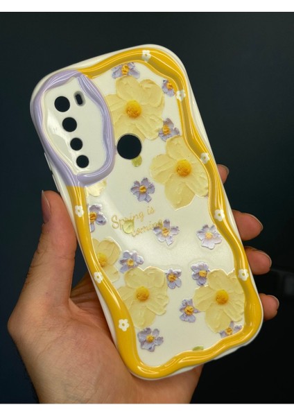 Xiaomi Redmi Note 8 Uyumlu Kılıf Tasarımlı Desenli Kamera Korumalı Papatya Çiçek Renkli Silikon Kapak fiyatları
