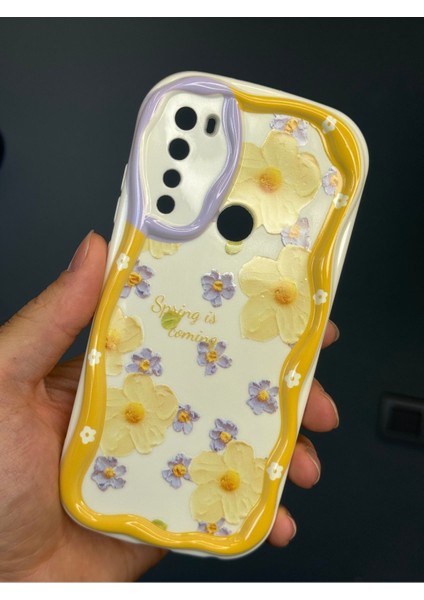 Xiaomi Redmi Note 8 Uyumlu Kılıf Tasarımlı Desenli Kamera Korumalı Papatya Çiçek Renkli Silikon Kapak modelleri