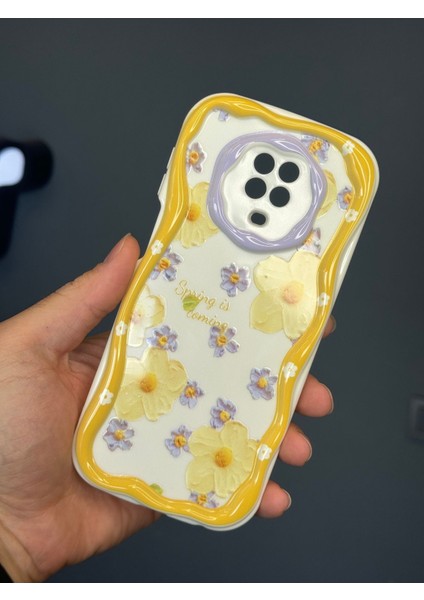 Xiaomi Redmi Note 9s/9 Pro Uyumlu Kılıf Tasarımlı Desenli Kamera Korumalı Papatya Çiçek Renkli Silikon Kap fırsatları