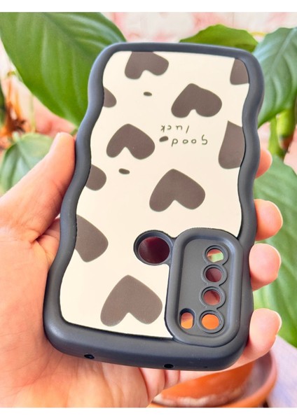 Xiaomi Redmi Note 8 Uyumlu Kılıf Aynalı Kalp Desenli Yumuşak Kenarlı Kamera Korumalı Silikon Kapak modelleri