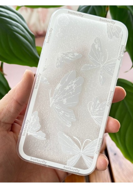 Apple iPhone Xr Kılıf Şeffaf Kelebek Tasarımlı Desenli Kamera Korumalı Yumuşak Silikon Kapak fırsatları